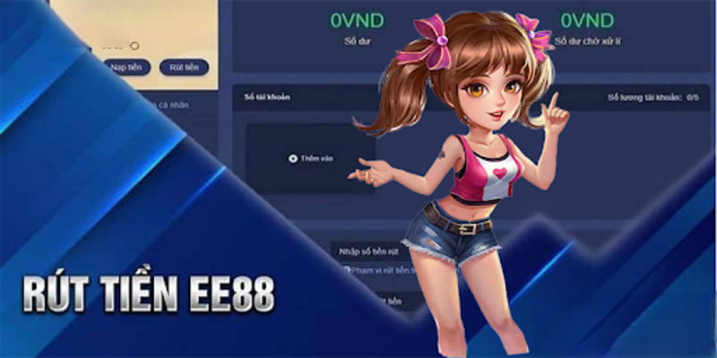 Phương rút tiền EE88 qua ví điện tử tiện lợi, thao tác đơn giản, phù hợp với người dùng di động